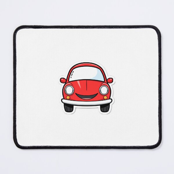 Item preview, Cute Cartoon Car Sticker | Funny Smiling Car Design designed and sold by StickifyZone69.