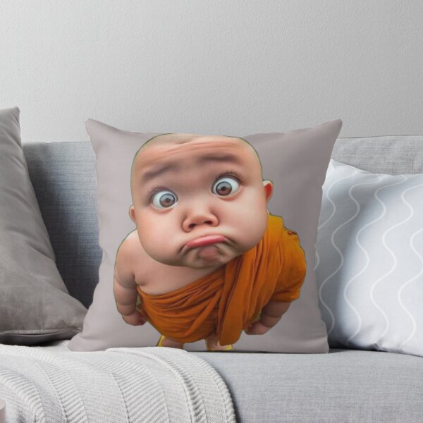 Item preview, Funny Little Monk with Pouty Face designed and sold by AetherEcho.