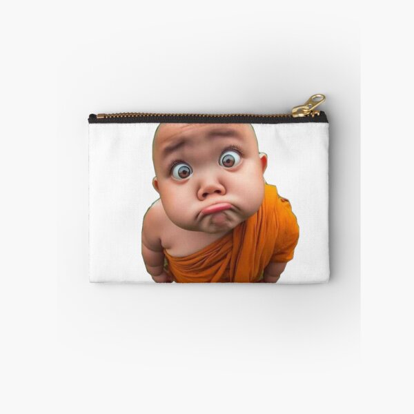 Item preview, Funny Little Monk with Pouty Face designed and sold by AetherEcho.