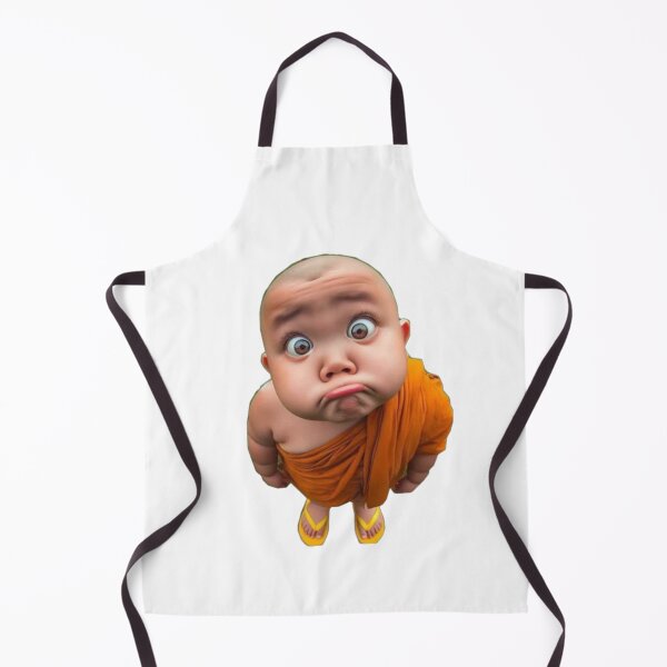 Item preview, Funny Little Monk with Pouty Face designed and sold by AetherEcho.