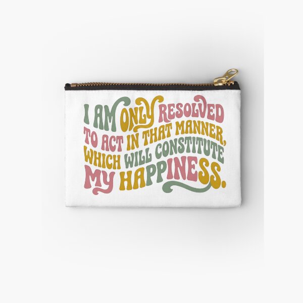 Item preview, Constitute My Happiness Elizabeth Bennet Retro Pride and Prejudice designed and sold by Fenay Designs.