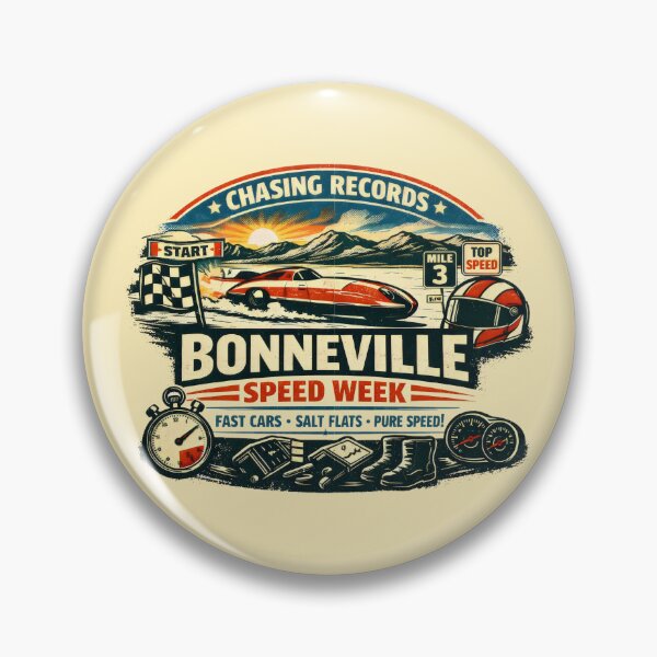 Item preview, Bonneville Speed Week Chasing Records designed and sold by SplashTastic.