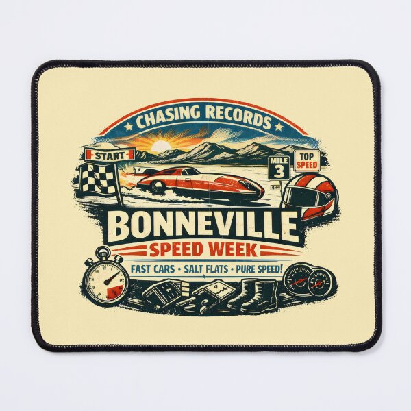 Item preview, Bonneville Speed Week Chasing Records designed and sold by SplashTastic.