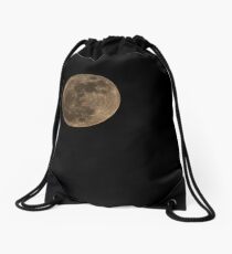 I see the moon Drawstring Bag