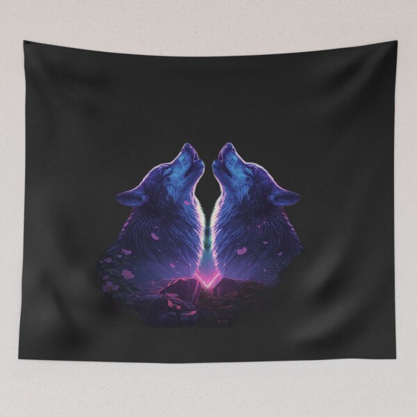 Item preview, Galaxy Wolf  Art – Cosmic Wolves Aesthetic Space Animal Design designed and sold by Tpac-goods.