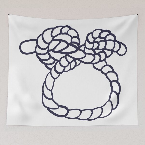 Item preview, Hand Drawn Nautical Knot Maritime Sketch Illustration designed and sold by missbobbit.
