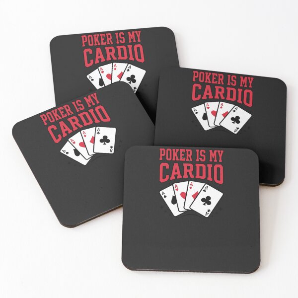 Item preview, Poker Is My Cardio Funny Card Game Player Humor T-Shirt designed and sold by Egyptian king ⭐⭐⭐⭐⭐.