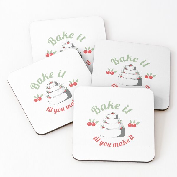 Item preview, Bake it til you make it funny quote shirt designed and sold by MBN02.