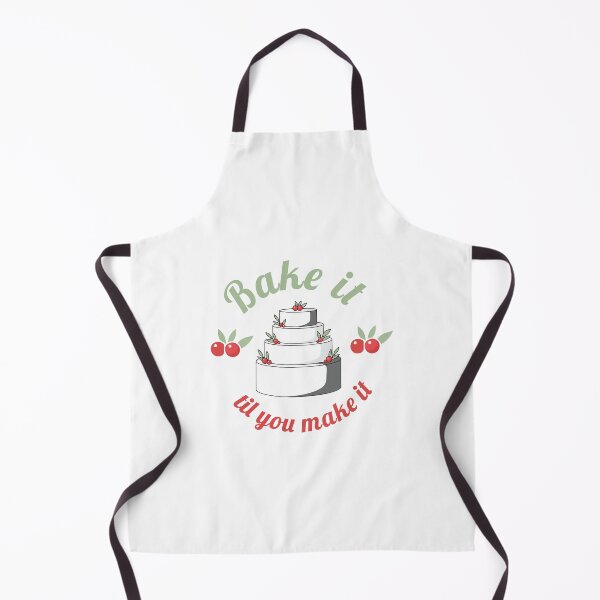 Item preview, Bake it til you make it funny quote shirt designed and sold by MBN02.