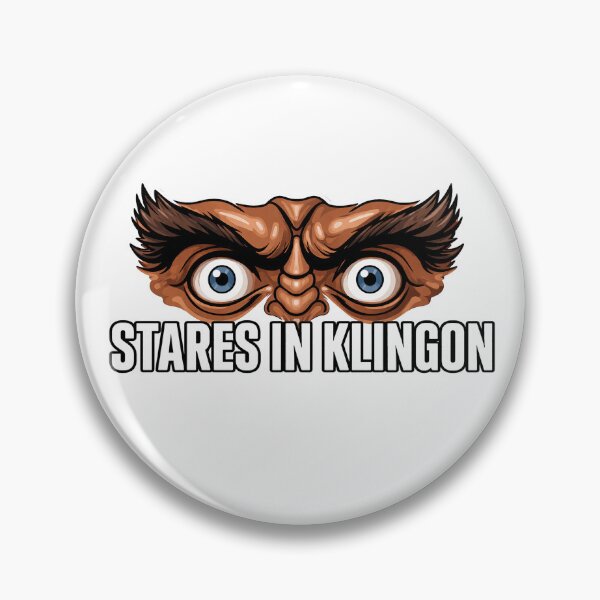 Item preview, Stares in Klingon designed and sold by LootLogic.