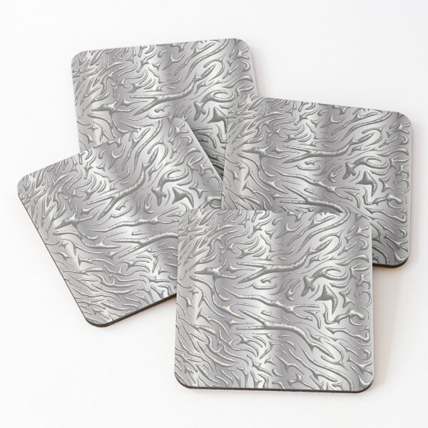 Item preview, Brilliant embossed silver print designed and sold by Sock Garden.
