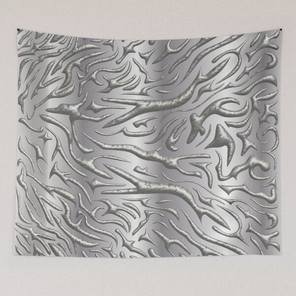 Item preview, Brilliant embossed silver print designed and sold by Martapp.