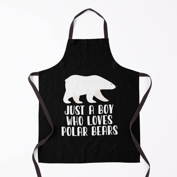 Item preview, Just A Boy Who Loves Polar Bears designed and sold by CosmoKitsch.