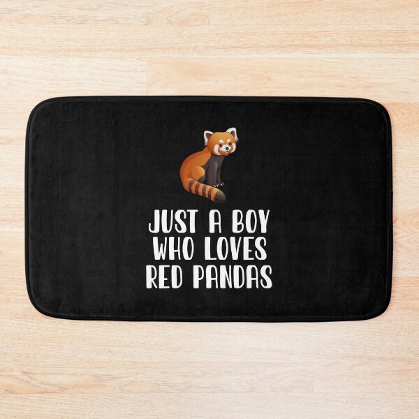 Item preview, Just A Boy Who Loves Red Pandas designed and sold by CosmoKitsch.