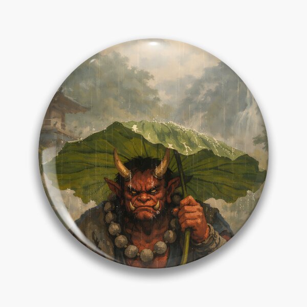Item preview, Bridge of the Red Ogre - Japanese Oni Demon designed and sold by bapupa.