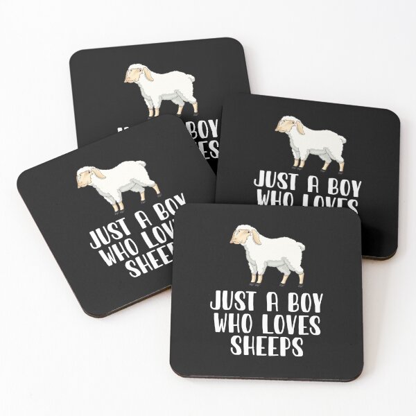 Item preview, Just A Boy Who Loves Sheeps  designed and sold by CosmoKitsch.