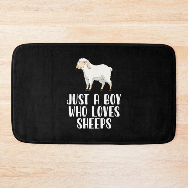 Item preview, Just A Boy Who Loves Sheeps  designed and sold by CosmoKitsch.