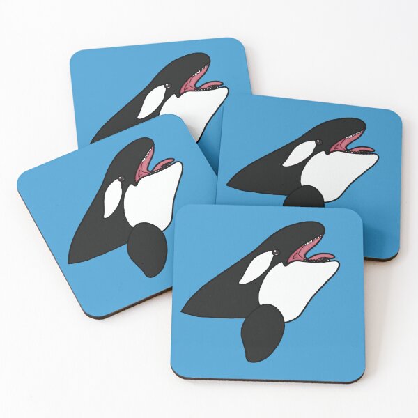 Item preview, Orca / KIller Whale (Open Mouthed) - A Derpybird design designed and sold by YOjosie.