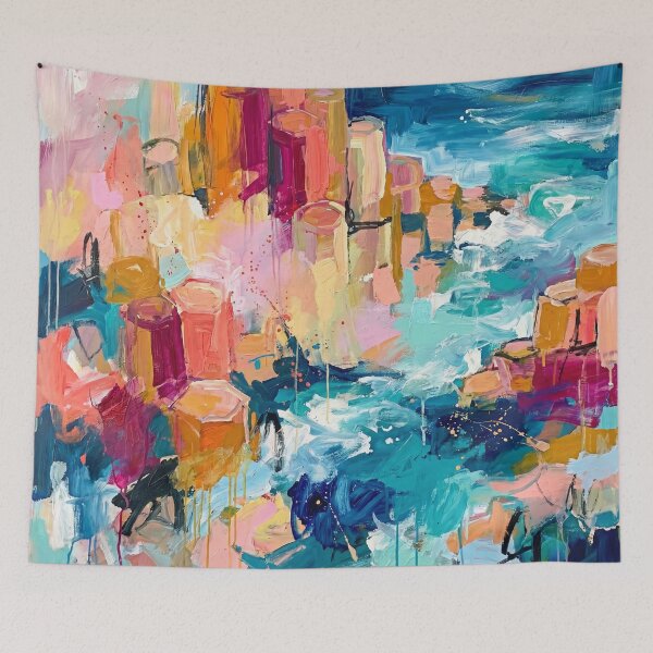 Item preview, Giant’s Causeway Abstract Art Print designed and sold by Printpix.