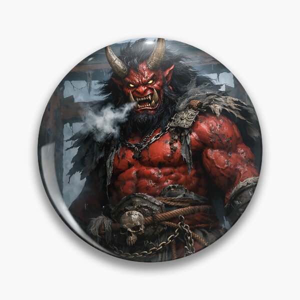 Item preview, The Gatekeeper's Toll - Japanese Oni Demon designed and sold by bapupa.
