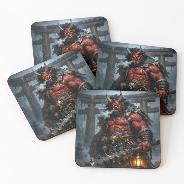 Item preview, The Gatekeeper's Toll - Japanese Oni Demon designed and sold by bapupa.