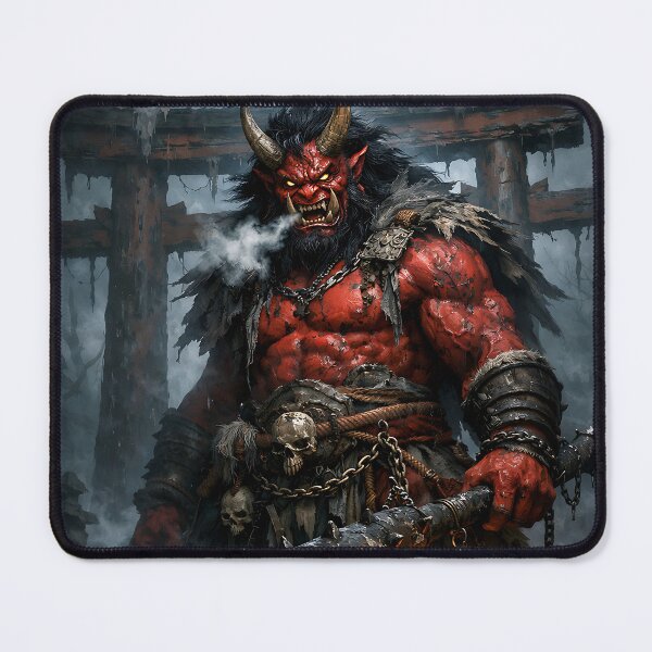 Item preview, The Gatekeeper's Toll - Japanese Oni Demon designed and sold by bapupa.