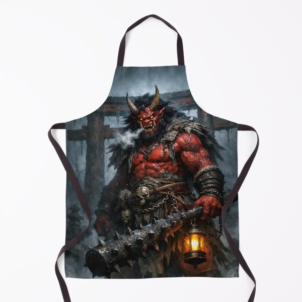 Item preview, The Gatekeeper's Toll - Japanese Oni Demon designed and sold by bapupa.