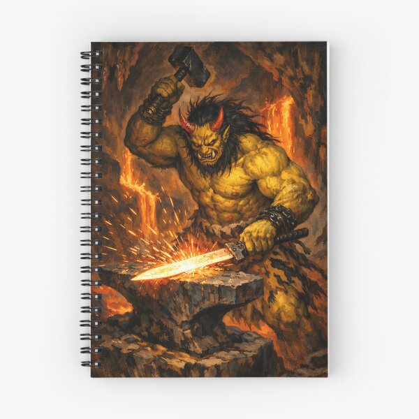 Item preview, The Iron-Bound Smith - Japanese Oni Demon designed and sold by bapupa.