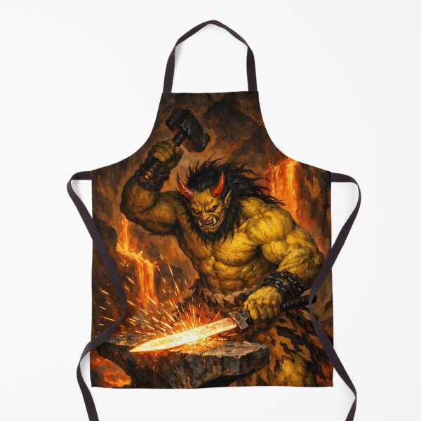 Item preview, The Iron-Bound Smith - Japanese Oni Demon designed and sold by bapupa.