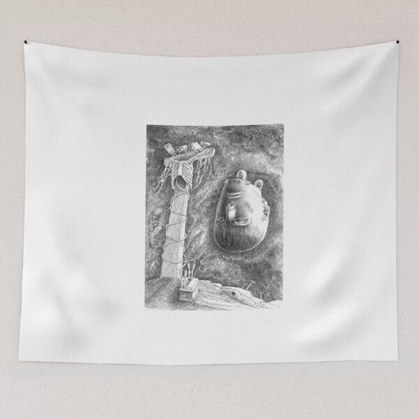 Item preview, Gothic surrealism manga ink art designed and sold by Paintbase.