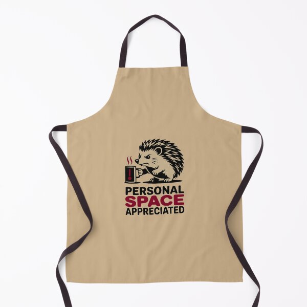 Item preview, Grumpy Hedgehog Personal Space Introvert Coffee designed and sold by MavtM.