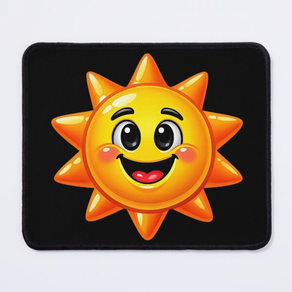 Item preview, Cute 3D Cartoon Sun – Happy Retro 90s Style Sunshine Character designed and sold by Timeless Junction.