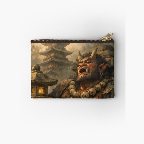 Item preview, Temple Guardian’s Sleep - Japanese Oni Demon designed and sold by bapupa.