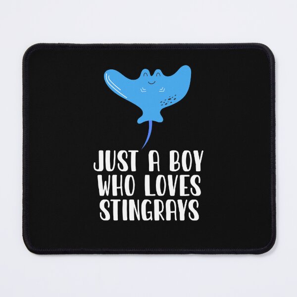 Item preview, Just A Boy Who Loves Stingrays designed and sold by CosmoKitsch.