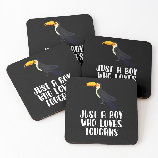 Item preview, Just A Boy Who Loves Toucans  designed and sold by CosmoKitsch.