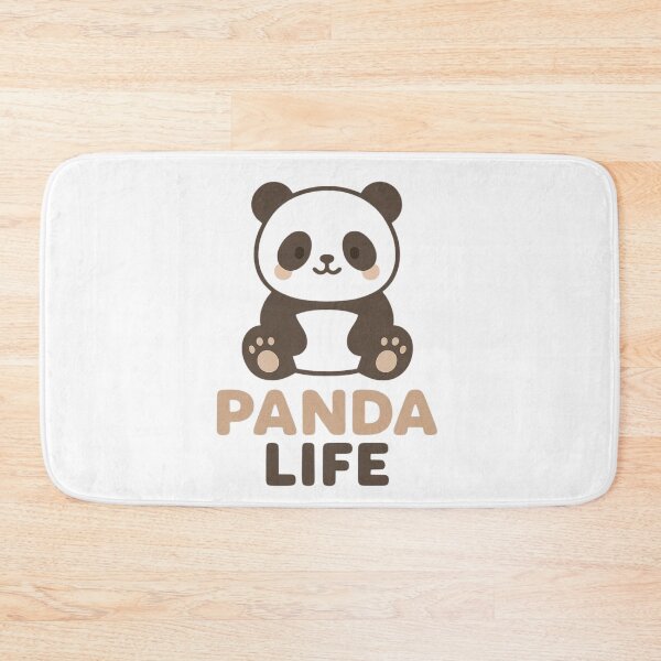 Item preview, Panda Life Cute Minimal Design designed and sold by echoink-studio.