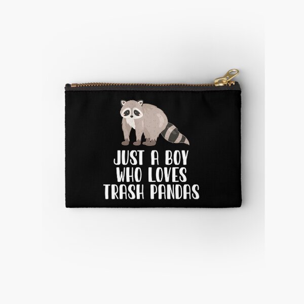Item preview, Just A Boy Who Loves Trash Pandas designed and sold by CosmoKitsch.