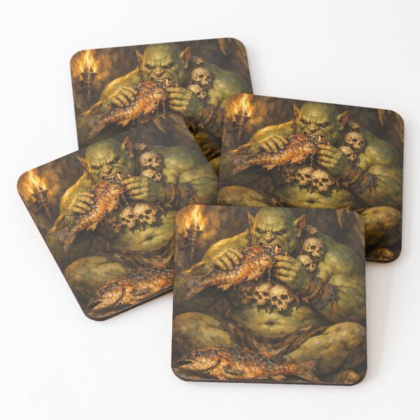 Item preview, The Hidden Ravine Feast - Japanese Oni Demon designed and sold by bapupa.