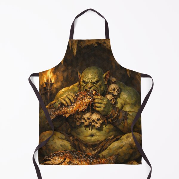 Item preview, The Hidden Ravine Feast - Japanese Oni Demon designed and sold by bapupa.