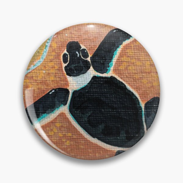 Item preview, Textured Sea Turtle Painting designed and sold by dashiellstorm.