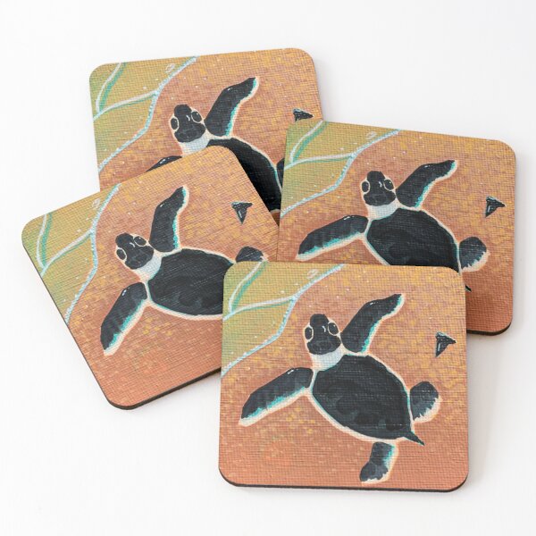 Item preview, Textured Sea Turtle Painting designed and sold by dashiellstorm.