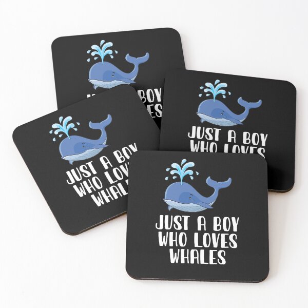 Item preview, Just A Boy Who Loves Whales  designed and sold by CosmoKitsch.