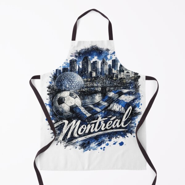 Item preview, Montreal Soccer Skyline Design – Blue City Football Artwork, Montreal Fan Apparel, Urban Sports Graphic, Canada Soccer Design designed and sold by GarnerSupplyCo.