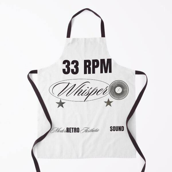 Item preview, Modern Retro: 33 RPM Whisper Analog Hi-Fi Emblem designed and sold by Rarewhisper.