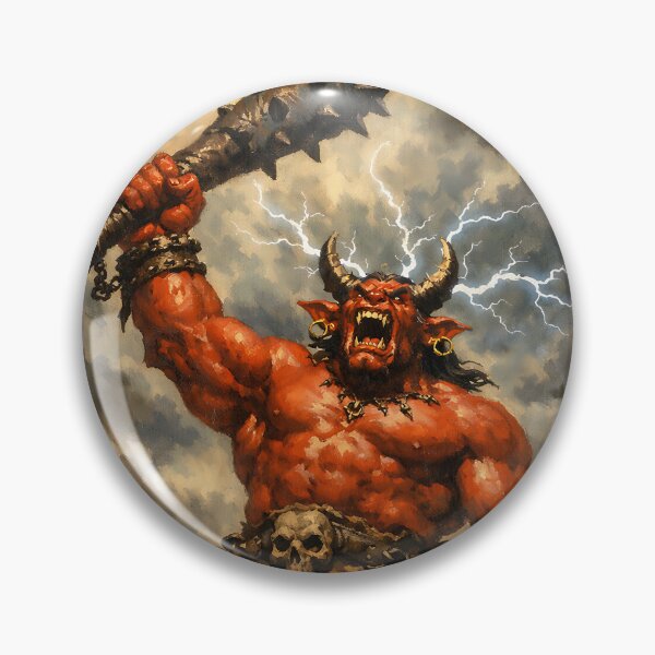 Item preview, The Kanabo Crusher - Japanese Oni Demon designed and sold by bapupa.