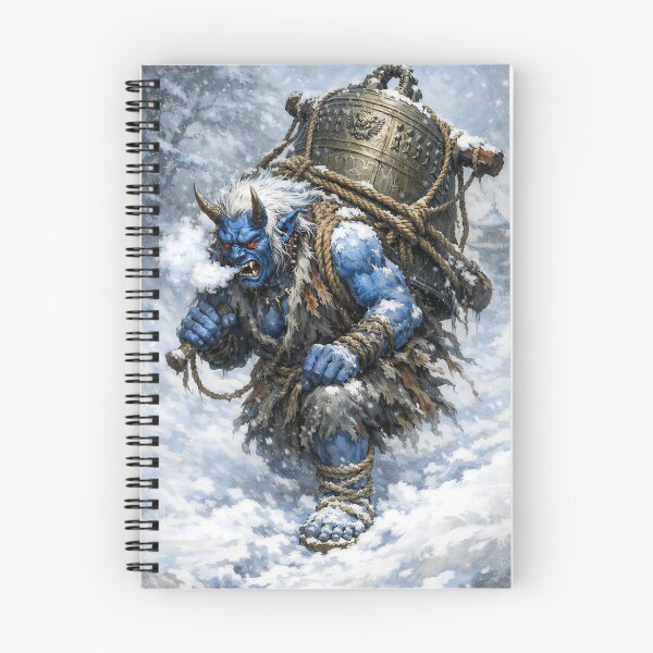 Item preview, Winter Mountain Prowl - Japanese Oni Demon designed and sold by bapupa.