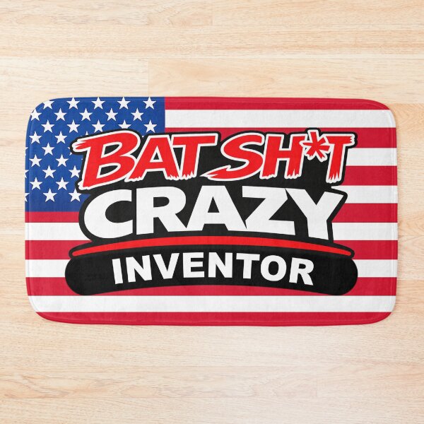 Item preview, Batshit Crazy Inventor With American Flag designed and sold by BSCI Designs.