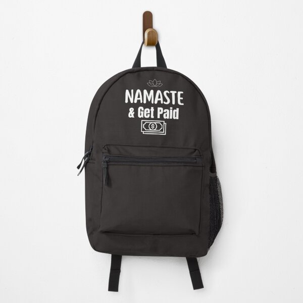 Artikelvorschau, Namaste and Get Paid - Funny Yoga & Business Hustle entworfen und verkauft von WortStudio.