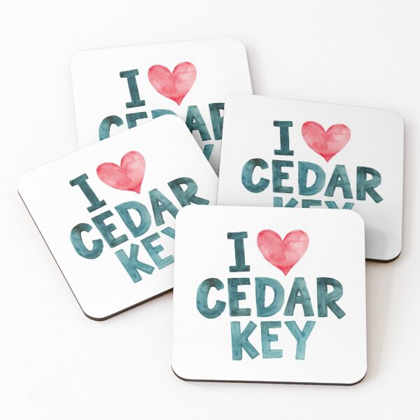 Item preview, I Love Cedar Key  designed and sold by PamLeeDesign.