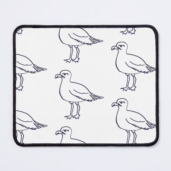 Item preview, Hand Drawn Seagull Coastal Sketch Illustration designed and sold by missbobbit.